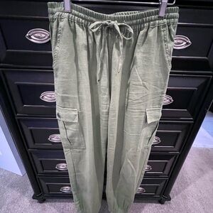 Green Cargo Pants